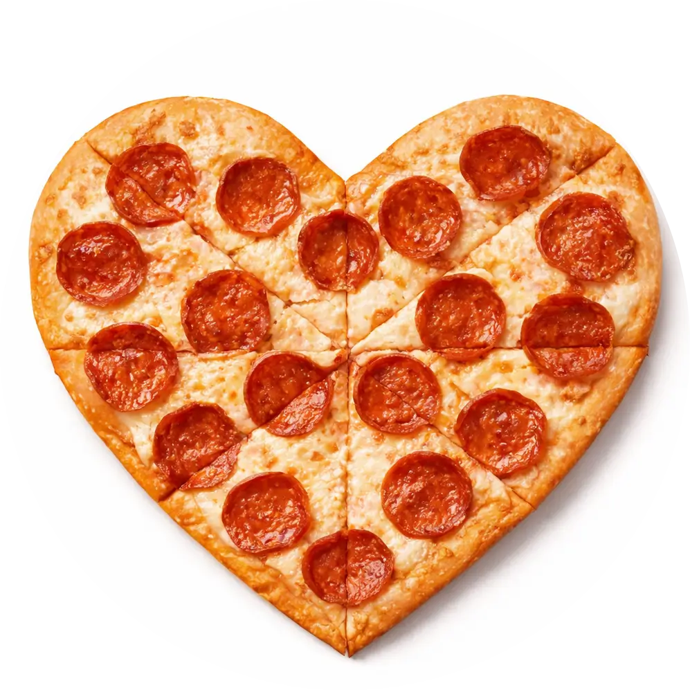 Пепперони-сердце